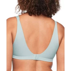 Best Sale ⌛ Warner's 👩 Women's No Side Effects Wire Free Backsmoothing Contour Bra RA2231A Misty Blue 🤩 -Bali Shop unnamed file 145