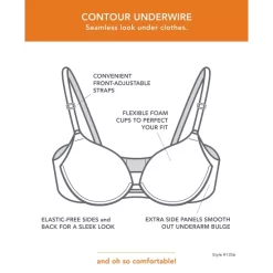 Budget 😍 Playtex 👩 Women's 18 Hour® Smoothing Minimizer Bra US4697 Nude (nude 4) 😍