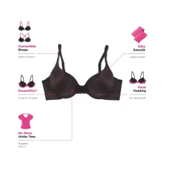 Brand new ✨ Maidenform Love The Lift Dreamwire Push Up Underwire Bra DM0066 Black 🥰 -Bali Shop unnamed file 194