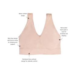 Budget 🧨 Wacoal B-Smooth Wireless Bra 835275 Rose Wine 👍 -Bali Shop unnamed file 196
