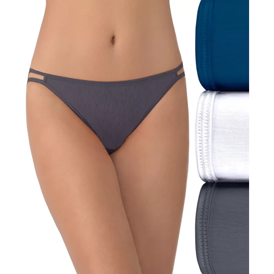 New โจ Vanity Fair 3 Pack Illumination String ๐ Bikini Panty Rbg Multi (nude 4) ๐ 6 New โจ Vanity Fair 3 Pack Illumination String ๐ Bikini Panty Rbg Multi (nude 4) ๐ - Image 6