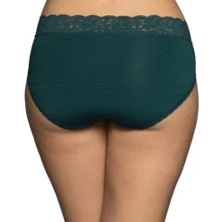 Best reviews of 🤩 Vanity Fair 👩 Women's Flattering Lace Hi-Cut Panty Underwear 13280, Extended Sizes Available Ghost Navy Stripe ✔️ -Bali Shop unnamed file 374