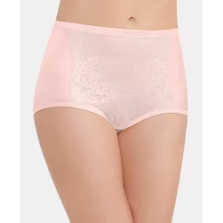 Promo 🤩 Vanity Fair 👩 Women's Smoothing Comfort With Lace Brief Underwear Hinting Blue ✨ -Bali Shop unnamed file 401