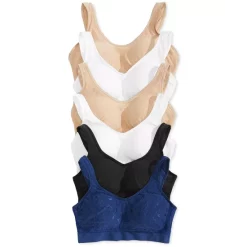 Cheap 😉 Bali Comfort Revolution ComfortFlex Fit Seamless Shaping Wireless Bra 3488 Gravel Grey Heather ✔️ -Bali Shop unnamed file 455