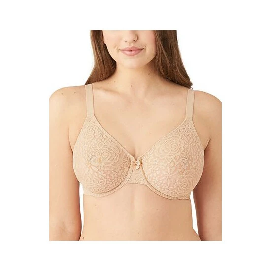Discount 🔔 Wacoal Halo Lace Molded Underwire Bra 851205, Up To G Cup Sand (nude 5) 🔔 3 Discount 🔔 Wacoal Halo Lace Molded Underwire Bra 851205, Up To G Cup Sand (nude 5) 🔔 - Image 3