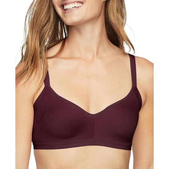 New π Warner's Easy Does It No Bulge Bralette RM3911A Rosewater π 1 New π Warner's Easy Does It No Bulge Bralette RM3911A Rosewater π