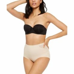Discount 🔥 Miraclesuit 👩 Women's Fit & Firm Waist Line Shaping Brief 2354 Nude ⭐