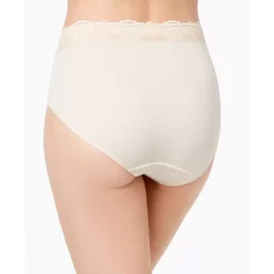 Wholesale 🧨 Bali 👩 Women's Passion For Comfort Lace-Waist Brief Underwear DFPC61 Soft Taupe Lace (nude 4) 🔔 -Bali Shop unnamed file 87